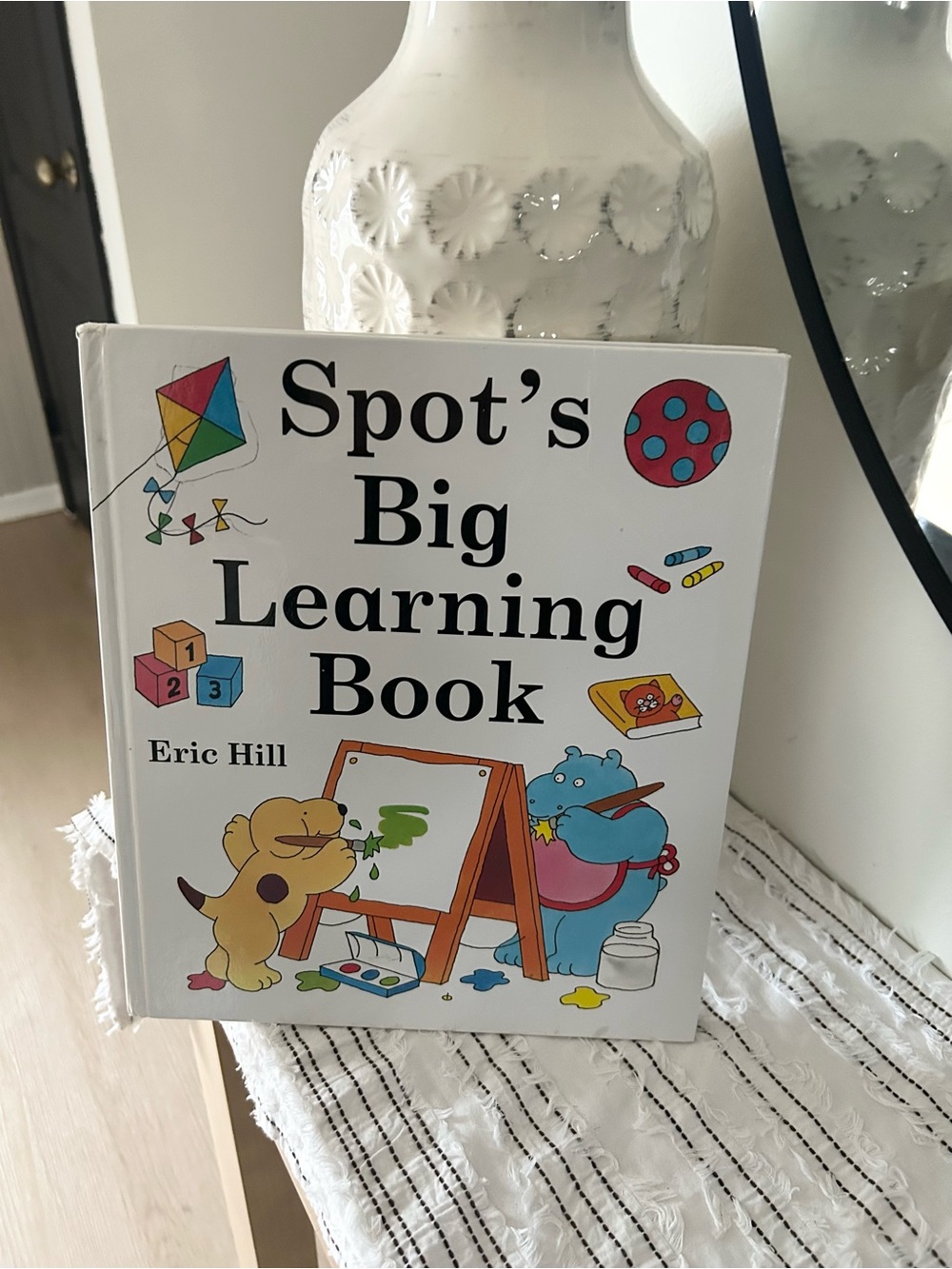 1999 Spot's Big Learning Book by Eric Hill Kids Hardcover Book